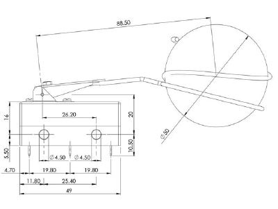 MP110 7AF 63.5 50 cote